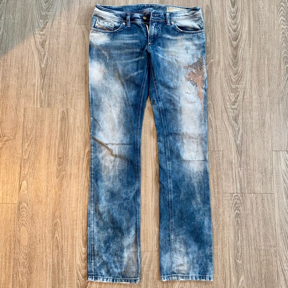 Diesel Denim - Diesel Lowky Straight Low Waist Jeans, W27 x L32